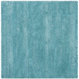 Safavieh Tapis de salon interieur en bleu aqua, 213 x 213 cm