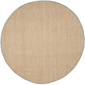 Safavieh Tapis Herbe de mer Marine/Gris 90 X 90