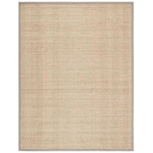 Safavieh Tapis Herbe de mer Marine/Gris 245 X 305