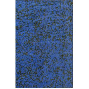 Novatrend Tapis de salon moderne tisse plat bleu 80x150 cm