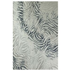 Novatrend Tapis de salon moderne tisse plat bleu 200x280 cm