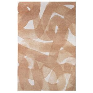 Novatrend Tapis de salon moderne tisse plat beige 200x280 cm