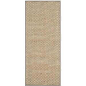 Safavieh Tapis Herbe de mer Marine/Gris 75 X 180