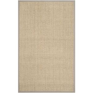 Safavieh Tapis Herbe de mer Marine/Gris 90 X 150