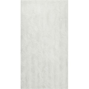 Esprit Tapis effet peau de lapin blanc avec relief pour salon, chambre 70x140