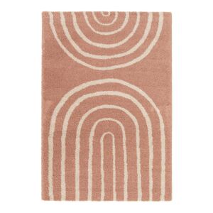 AFK Tapis enfant epais et confortable rose 160 x 230