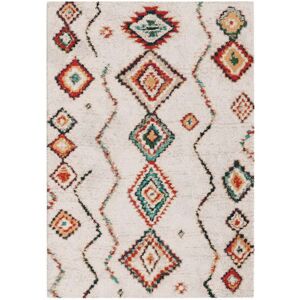 AFK Tapis epais et confortable style ethnique multicolore 160 x 230