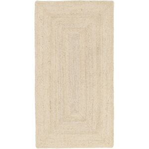 Drawer Tapis boheme blanchi jute blanchie 120x170 cm