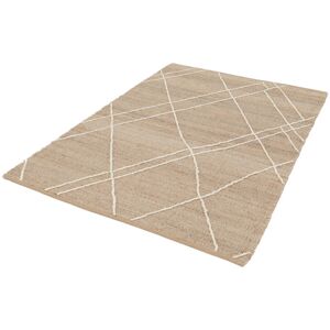 Drawer Tapis boheme blanc et naturel blanc et naturel 160x230 cm