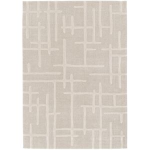 Drawer Tapis contemporain beige 160x230 cm