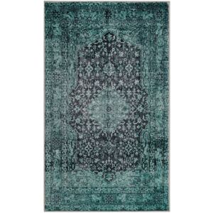 Wecon Home Tapis de bain vert avec impression numerique 80x150