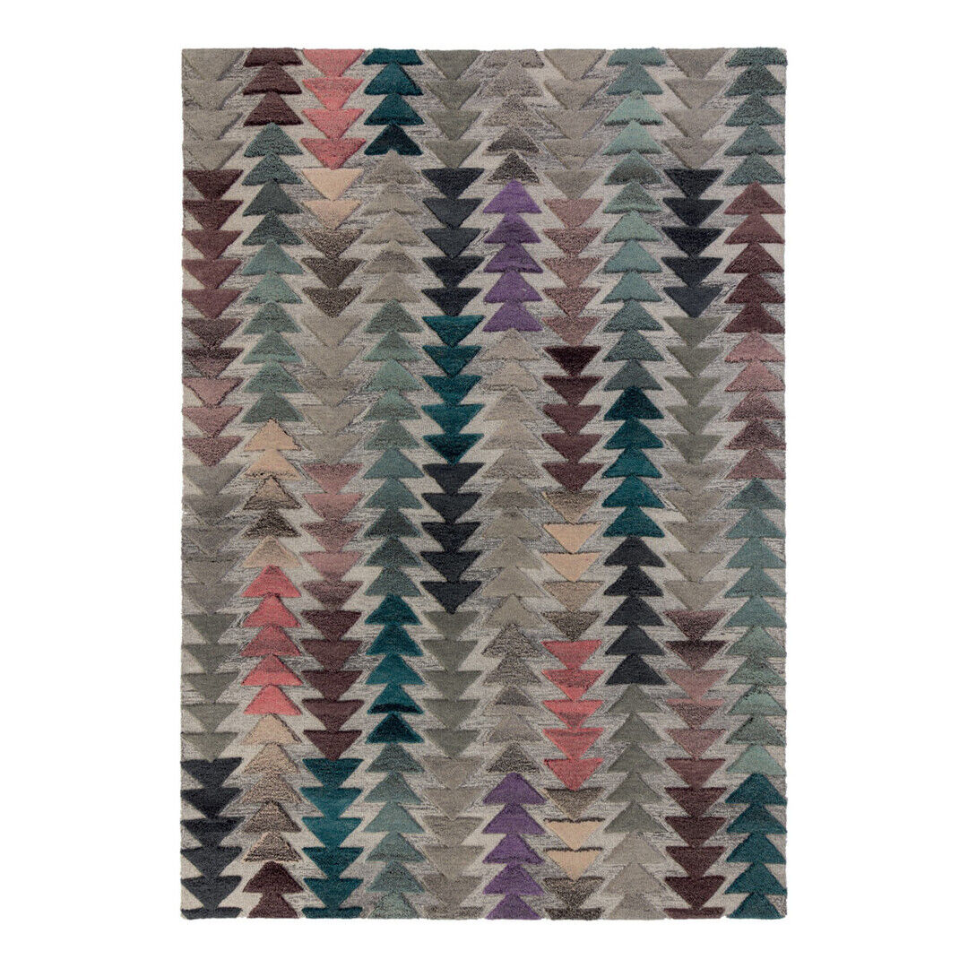 Flair Rugs Tapis de salon tufté main en laine multicolore 160x230 cm