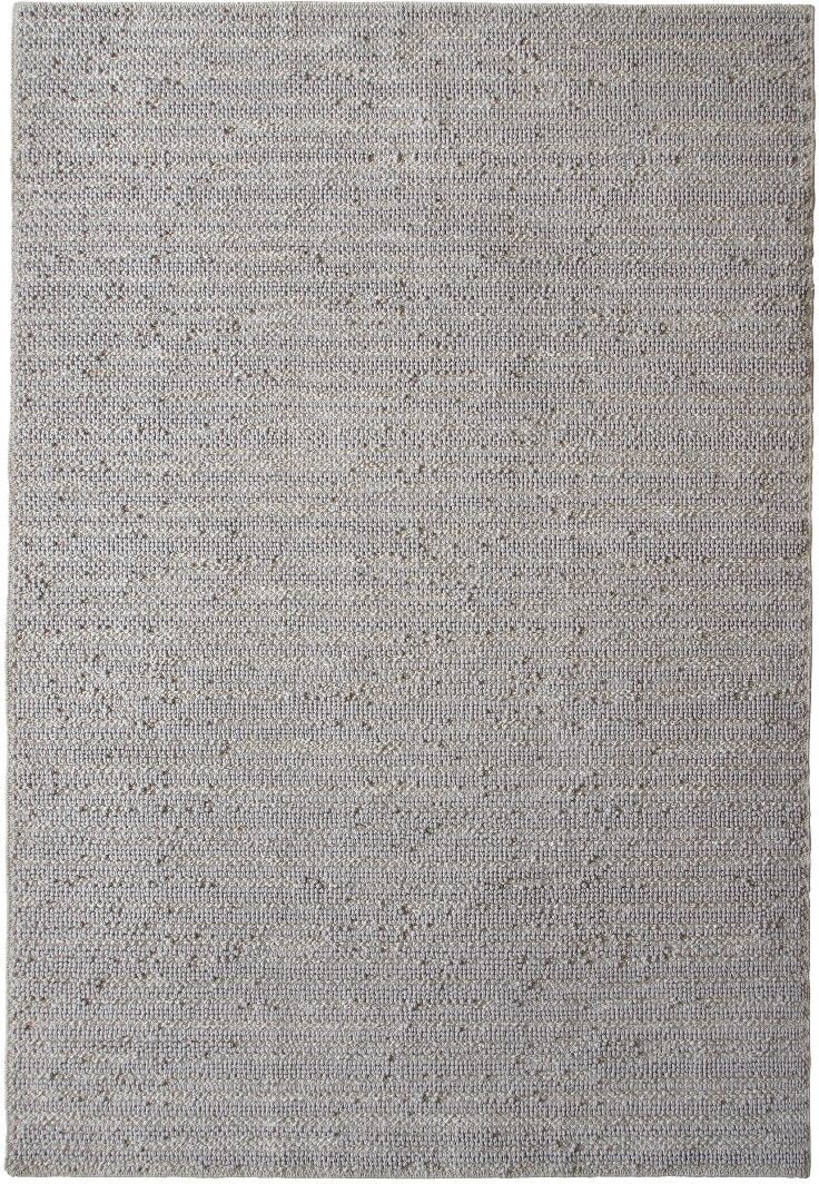 The Deco Factory Tapis en polypropylène et coton motif lignes beige 160x230