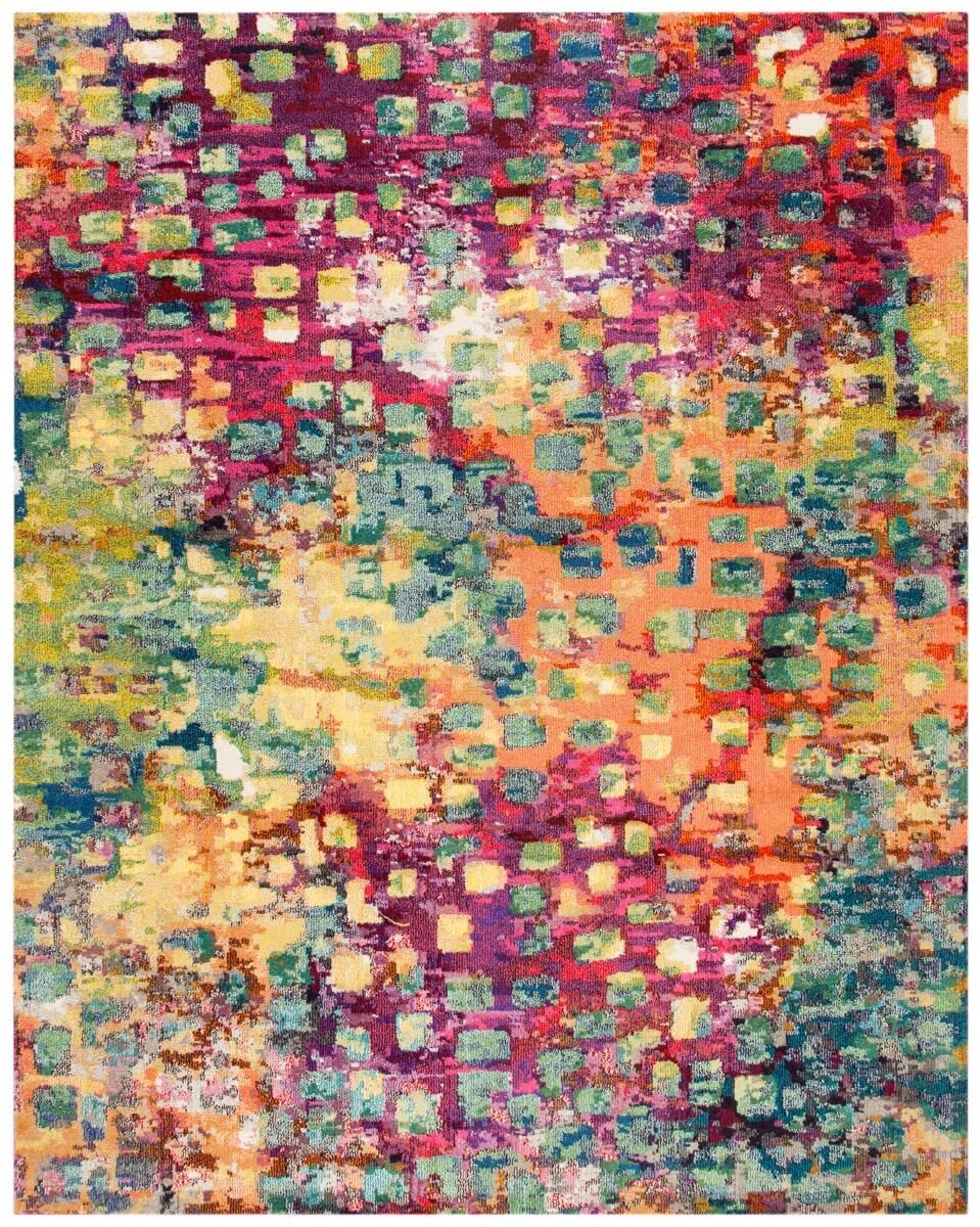 Safavieh Tapis d'intérieur en Fuchsia & Or, 244 X 305 cm