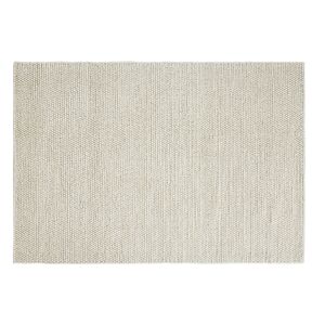 Maisons du Monde Grand tapis en laine et coton beiges 200x300