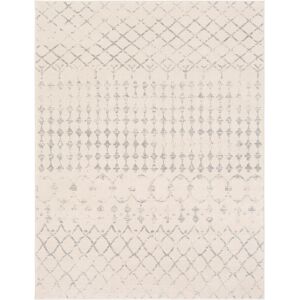 Surya Tapis Berbère Ethnique Blanc/Gris 160x215