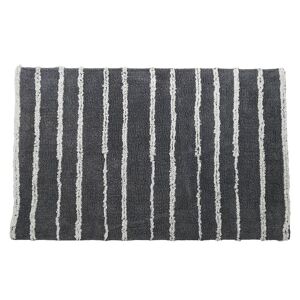 Sensei Maison Tapis de bain ou descente de lit antidérapant gris perle 140x200 cm