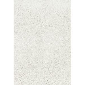 Surya Tapis Shaggy Moderne Blanc 160x220