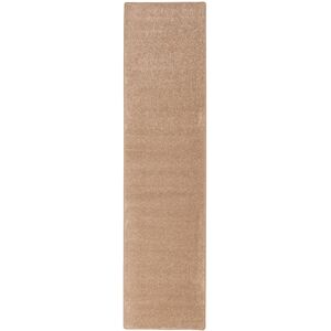 Snapstyle Tapis couloir uni beige foncé 80x400 cm - Publicité Snapstyle Tapis couloir uni beige foncé 80x400 cm - Publicité