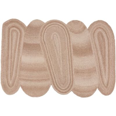 Maisons du Monde Tapis tufté avec bordures découpés 160x230 - Publicité Maisons du Monde Tapis tufté avec bordures découpés 160x230 - Publicité