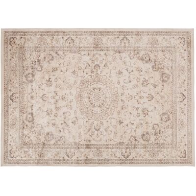 Maisons du Monde Tapis vintage tissé jacquard gris 160x230 - Publicité Maisons du Monde Tapis vintage tissé jacquard gris 160x230 - Publicité