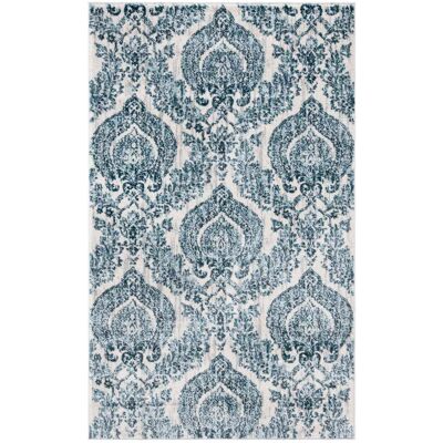 Safavieh - Eline Traditioneel Polypropyleen - Bleu - Tapis - Publicité Safavieh - Eline Traditioneel Polypropyleen - Bleu - Tapis - Publicité