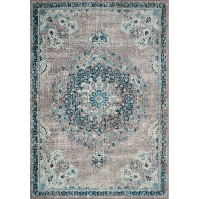 Tapis vintage bleu Nazar Rugs - 120x170 cm - Publicité Tapis vintage bleu Nazar Rugs - 120x170 cm - Publicité