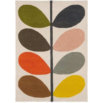 Orla Kiely Tapis salle à manger 250x350 laine multicolore - Publicité Orla Kiely Tapis salle à manger 250x350 laine multicolore - Publicité