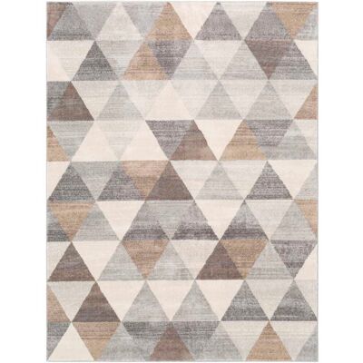 Surya Katherine Tostado et Blanc - Tapis Moderne Géométrique - 160x215cm - Publicité Surya Katherine Tostado et Blanc - Tapis Moderne Géométrique - 160x215cm - Publicité