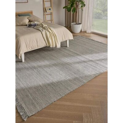 Tapis en Laine Benuta - Tissé à la Main Gris 200x300 - Tapis - Publicité Tapis en Laine Benuta - Tissé à la Main Gris 200x300 - Tapis - Publicité