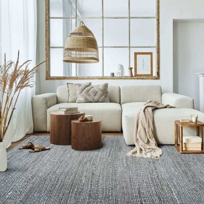 The Deco Factory DESERTUM – Tapis en jute ethnique - 160 x 230 cm - Publicité The Deco Factory DESERTUM – Tapis en jute ethnique - 160 x 230 cm - Publicité