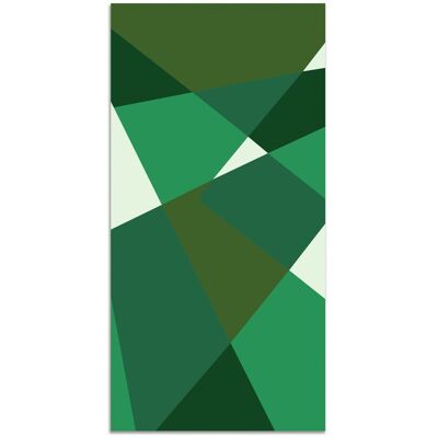 Panorama - Geometric Green 120x160 - Tapis en vinyle - Publicité Panorama - Geometric Green 120x160 - Tapis en vinyle - Publicité
