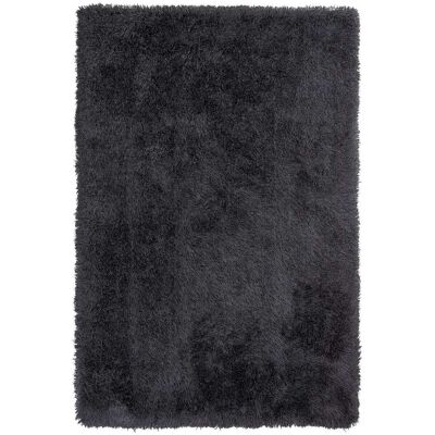 Beliani Tapis en tissu noir 200x140cm - Publicité Beliani Tapis en tissu noir 200x140cm - Publicité