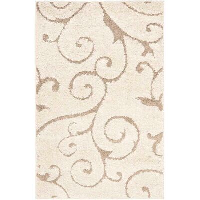 Safavieh Tapis beige 122 x 183 cm - Publicité Safavieh Tapis beige 122 x 183 cm - Publicité