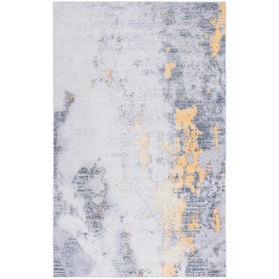 Safavieh Polyester Gris/Or 185x275cm - Tapis - Publicité Safavieh Polyester Gris/Or 185x275cm - Tapis - Publicité