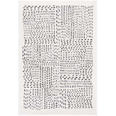 Tapis moderne Safavieh - Éléphantin/Noir 150x245cm - Publicité Tapis moderne Safavieh - Éléphantin/Noir 150x245cm - Publicité