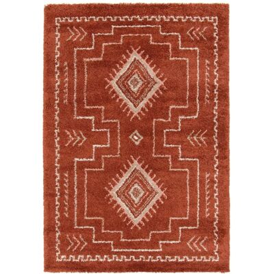 AFK Tapis design doux et volumineux rouge 120 x 170 cm - Publicité AFK Tapis design doux et volumineux rouge 120 x 170 cm - Publicité