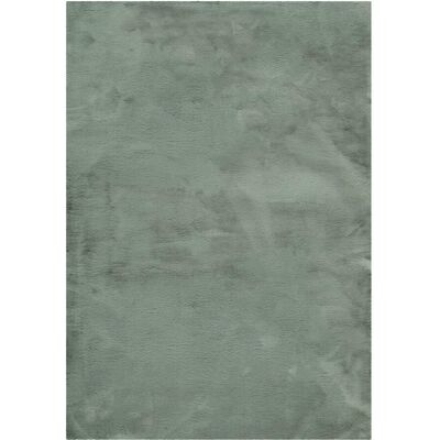 Esprit Tapis imitation fourrure lapin doux tufté vert sauge 120x170 - Publicité Esprit Tapis imitation fourrure lapin doux tufté vert sauge 120x170 - Publicité