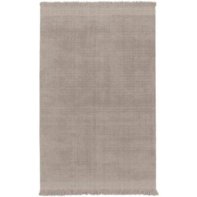 AFK Tapis design doux en laine et coton fait main gris 120 x 170 cm - Publicité AFK Tapis design doux en laine et coton fait main gris 120 x 170 cm - Publicité