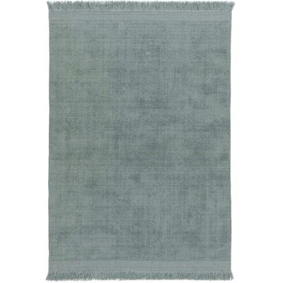 AFK Tapis design doux en laine et coton fait main vert 160 x 230 cm - Publicité AFK Tapis design doux en laine et coton fait main vert 160 x 230 cm - Publicité