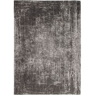 Louis de Poortere Tapis salon et chambre tissé plat 140x200 cm noir - Publicité Louis de Poortere Tapis salon et chambre tissé plat 140x200 cm noir - Publicité