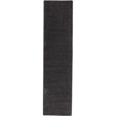 Snapstyle Tapis couloir uni anthracite 100x300 cm - Publicité Snapstyle Tapis couloir uni anthracite 100x300 cm - Publicité