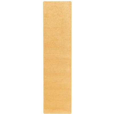 Snapstyle Tapis couloir uni jaune curry 100x200 cm - Publicité Snapstyle Tapis couloir uni jaune curry 100x200 cm - Publicité