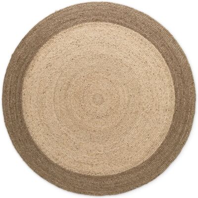 Hanse Home Tapis en jute Jutta - naturel, ivoire, 240cm Ø - Publicité Hanse Home Tapis en jute Jutta - naturel, ivoire, 240cm Ø - Publicité