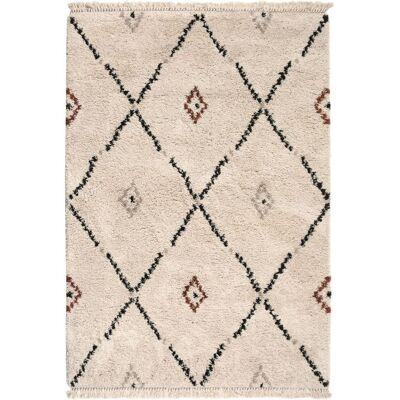 Vivaraise Tapis 2 en polypropylene naturel 120 x 170 x 3 cm - Publicité Vivaraise Tapis 2 en polypropylene naturel 120 x 170 x 3 cm - Publicité
