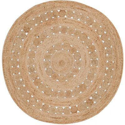 Tapis Patna Naturel en Jute - Tapis - Publicité Tapis Patna Naturel en Jute - Tapis - Publicité