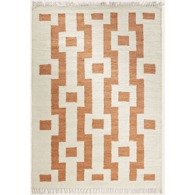 Madura Tapis de sol en coton marron 120x180 cm - Publicité Madura Tapis de sol en coton marron 120x180 cm - Publicité