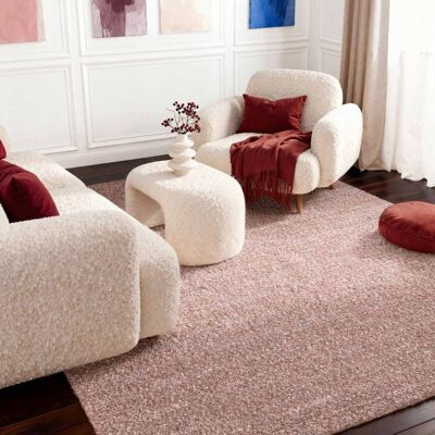 Ted Baker Tapis bouclés à poils courts rose poudrée 160x230cm - Publicité Ted Baker Tapis bouclés à poils courts rose poudrée 160x230cm - Publicité