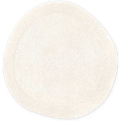 Tapis en laine rond organique tufté main crème - villeroy & boch 160cm - Publicité Tapis en laine rond organique tufté main crème - villeroy & boch 160cm - Publicité