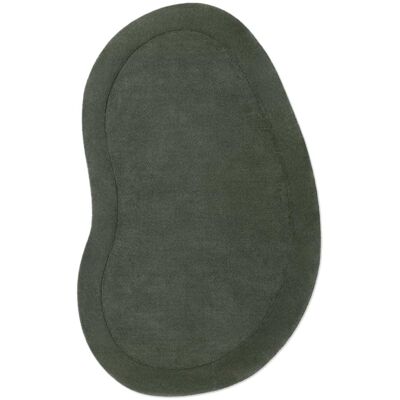 Villeroy & Boch Tapis en laine de forme organique tufté main Vert 125x200cm - Publicité Villeroy & Boch Tapis en laine de forme organique tufté main Vert 125x200cm - Publicité